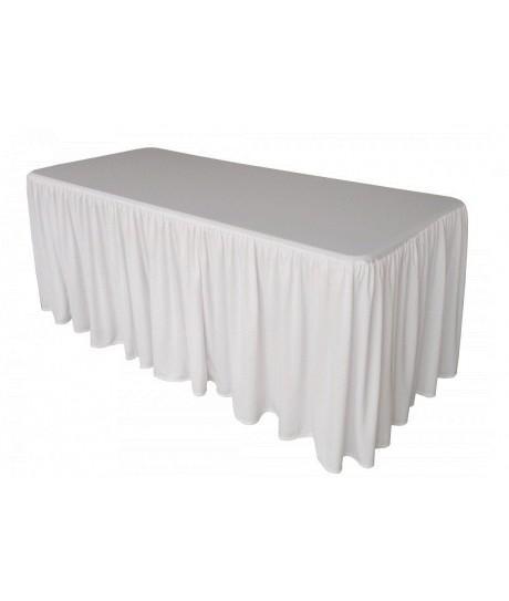 Nappe rectangle juponnée
